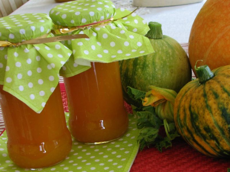 Dżem z dyni z nutą pomarańczy Dżem z dyni z nutą pomarańczy