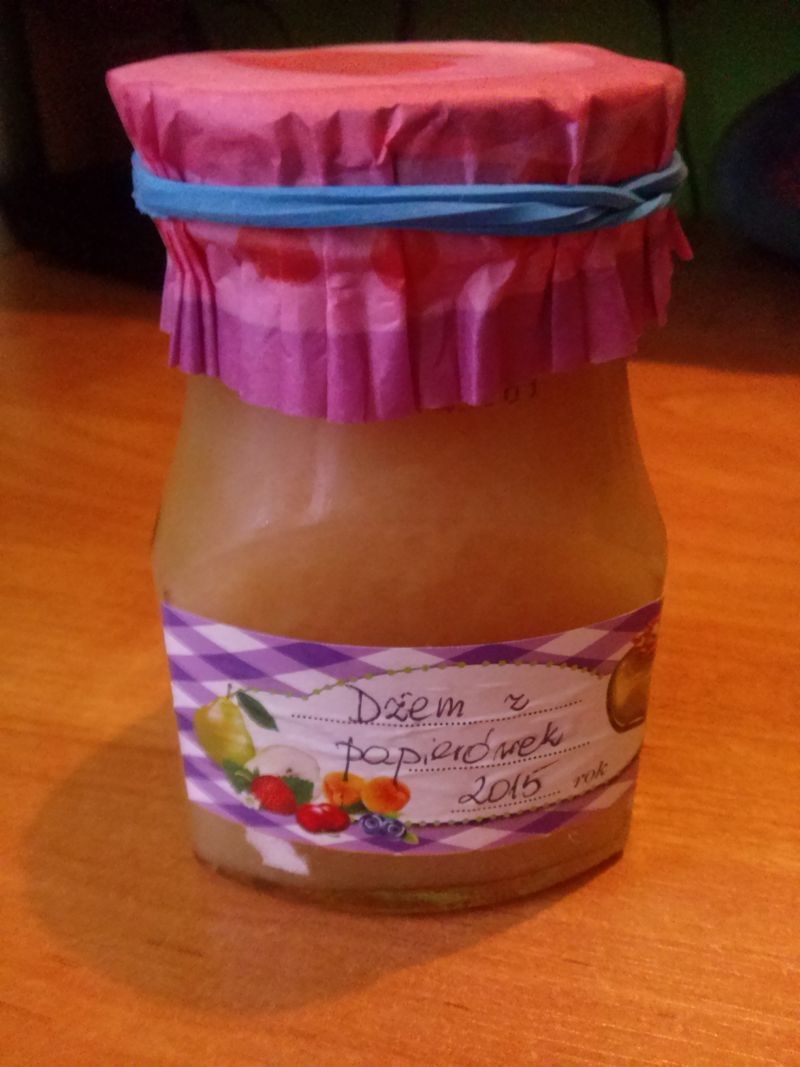 Dżem z jabłek papierówek Dżem z jabłek papierówek