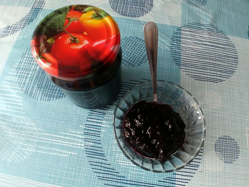 Dżem z jagód i borówki amerykańskiej