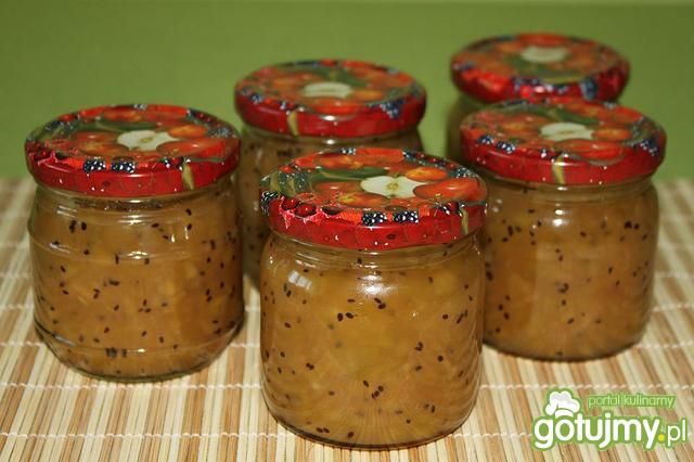 Dżem z kiwi z miodem Dżem z kiwi z miodem