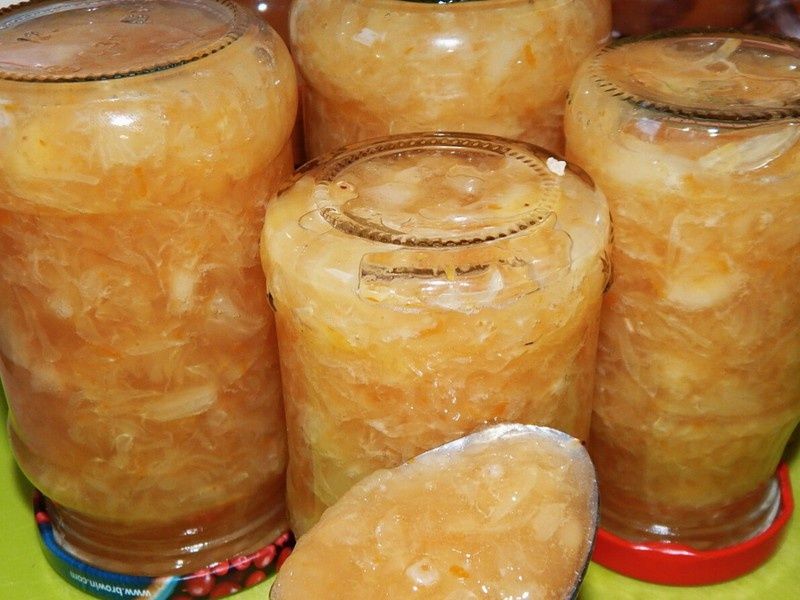 Dżem z pomelo i bananów ze skórką pomarańczową