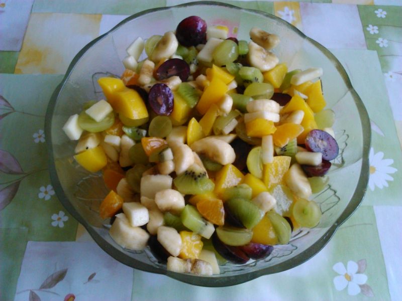 Egzotyczna sałatka owocowa