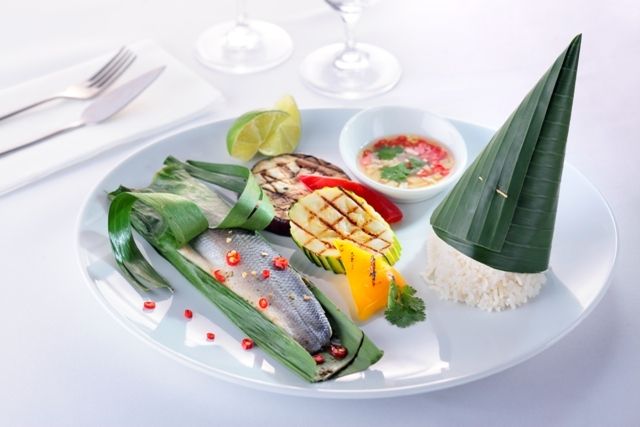 Egzotyczny sea bass - okoń morski