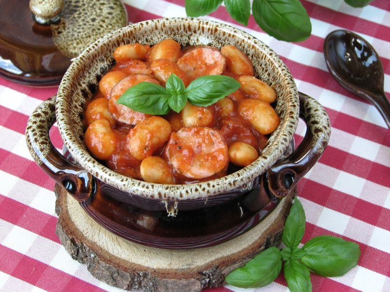 Ekspresowa fasolka po bretońsku