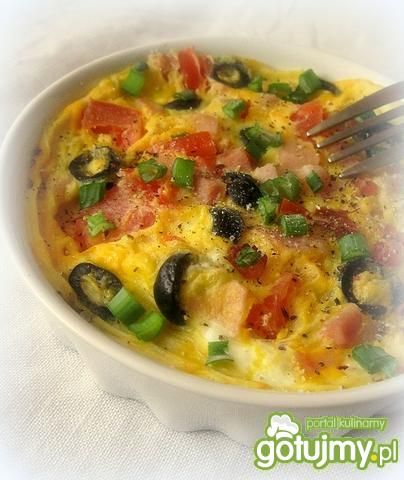 Ekspresowa frittata z we włoskim stylu Ekspresowa frittata z we włoskim stylu