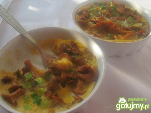 Ekspresowa mini frittata z kurkami