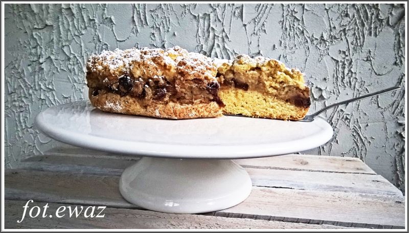Ekspresowe ciasto jabłkowo - daktylowe Ekspresowe ciasto jabłkowo - daktylowe