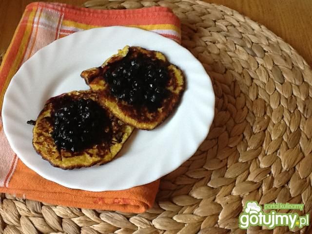 Ekspresowe placuszki z jagodami Ekspresowe placuszki z jagodami