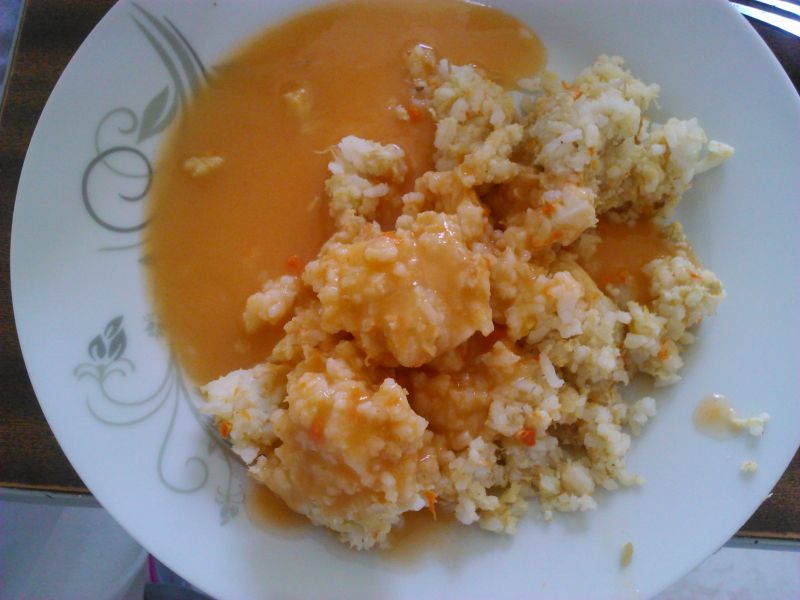 Ekspresowy ryż z mięsem