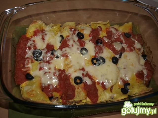 Enchiladas z mięsem wieprzowym Enchiladas z mięsem wieprzowym