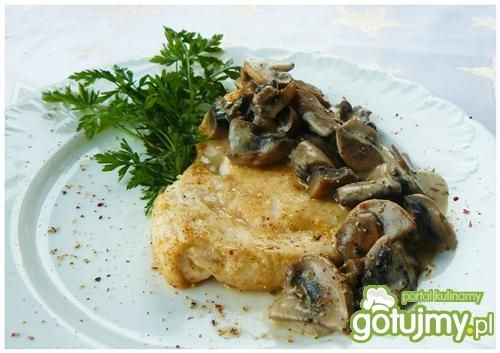 Eskalopki z pieczarkami