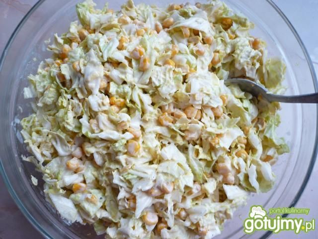 Exspresowa surówka z kapusty pekińskiej 