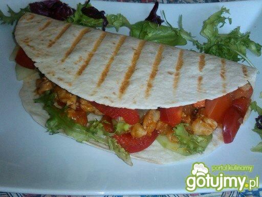 Fajita z wieprzowiną Fajita z wieprzowiną