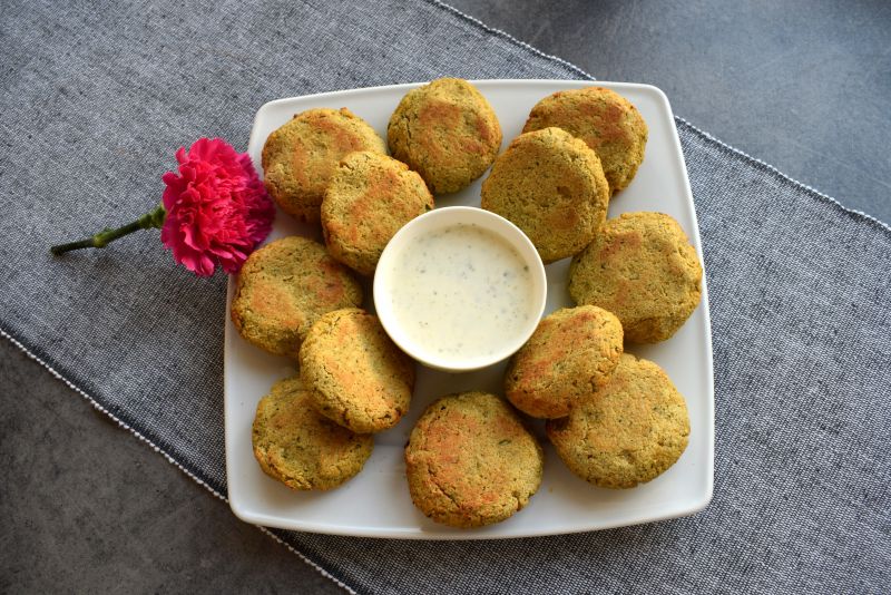 Falafel z piekarnika Falafel z piekarnika