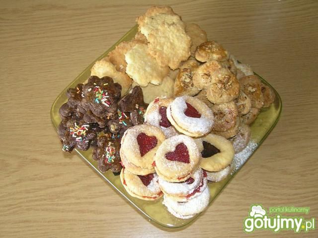 Fantazyjne kruche ciasteczka