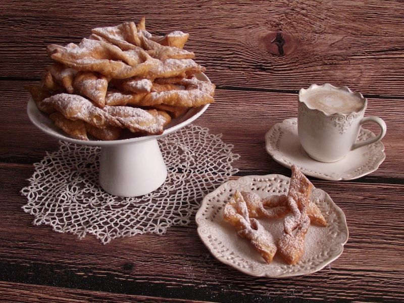 Faworki - domowy chrust 