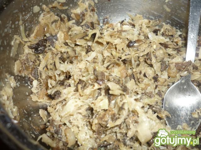 Farsz do pierogów z kapustą i grzybami Farsz do pierogów z kapustą i grzybami