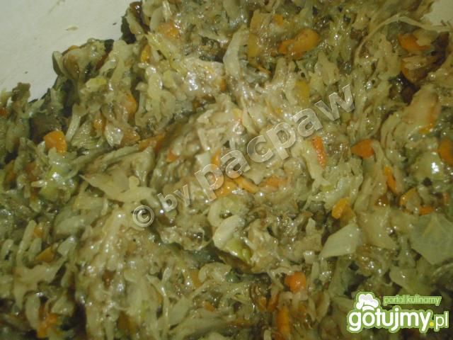 Farsz kapuściany do pierogów  Farsz kapuściany do pierogów