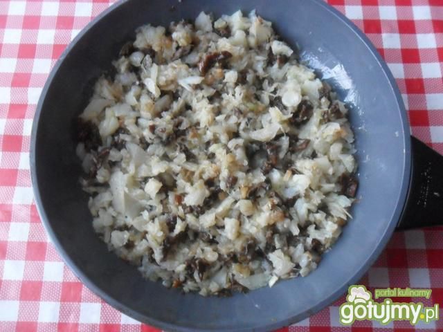 Farsz z kapusty i suszonych grzybów