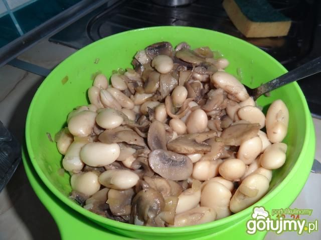 Fasola Jaś z pieczarkami Fasola Jaś z pieczarkami