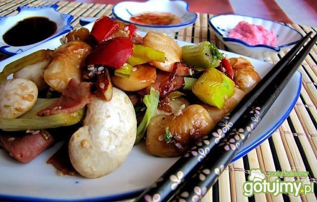 Fasola teriyaki Fasola teriyaki