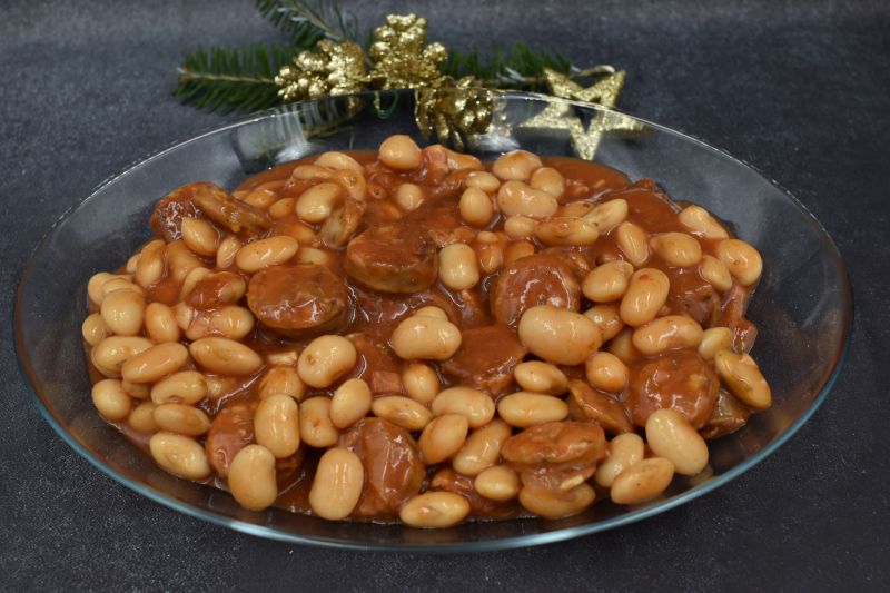 Fasola z białą kiełbasą Fasola z białą kiełbasą