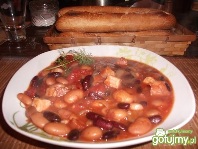 Fasolka biało-czerwona Fasolka biało-czerwona