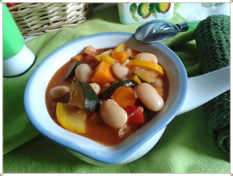 Fasolka po bretońsku w wersji fit