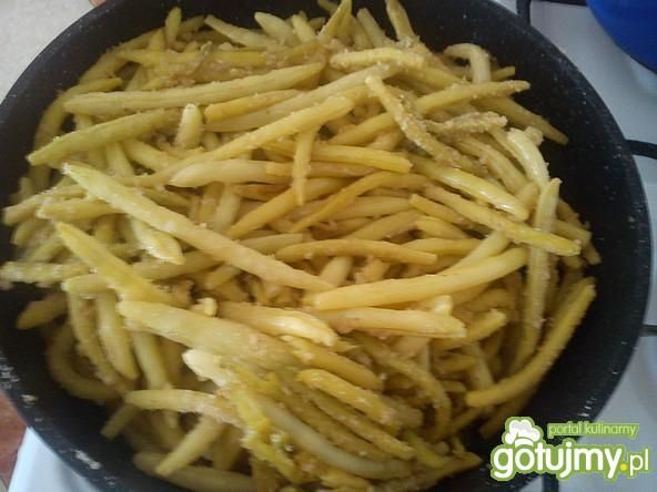 Fasolka szparagowa opruszona bułką