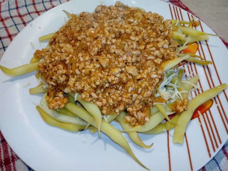 Fasolka szparagowa po bolońsku