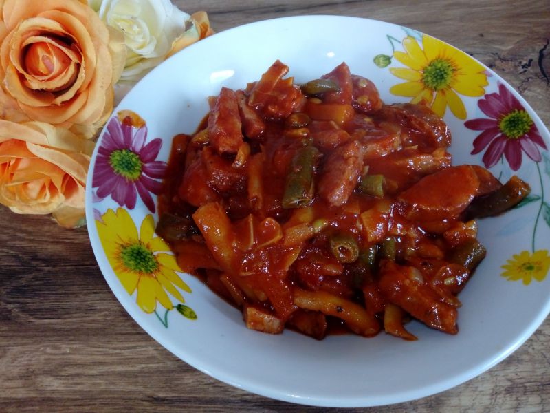 Fasolka szparagowa po bretońsku