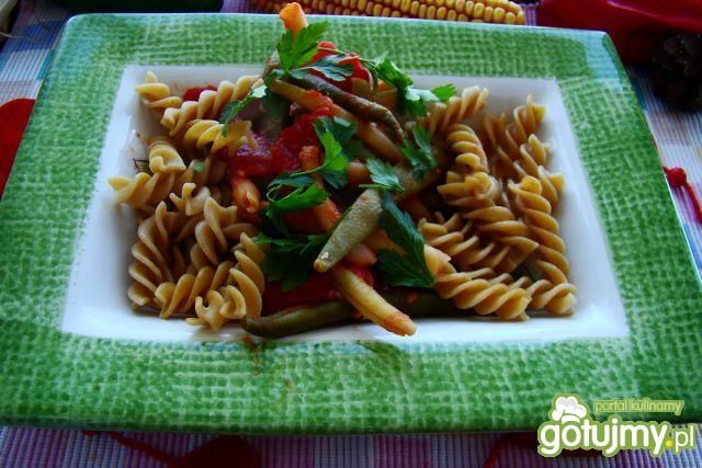 Fasolka szparagowa w pomidorach 