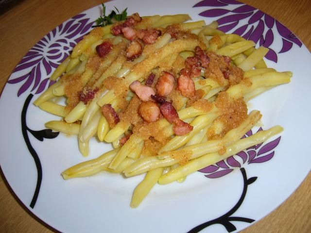 Fasolka szparagowa z boczkiem 