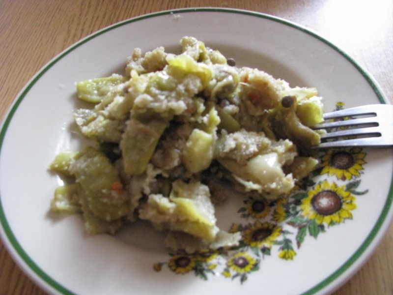 Fasolka szparagowa z bułką tartą Fasolka szparagowa z bułką tartą