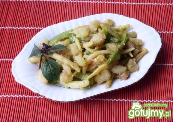 Fasolka szparagowa z kabaczkiem