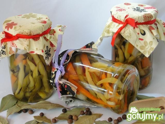 Fasolka szparagowa z marchewką na zimę