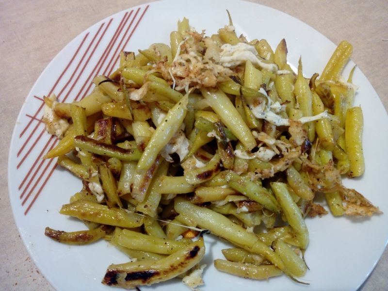 Fasolka szparagowa z serem Fasolka szparagowa z serem