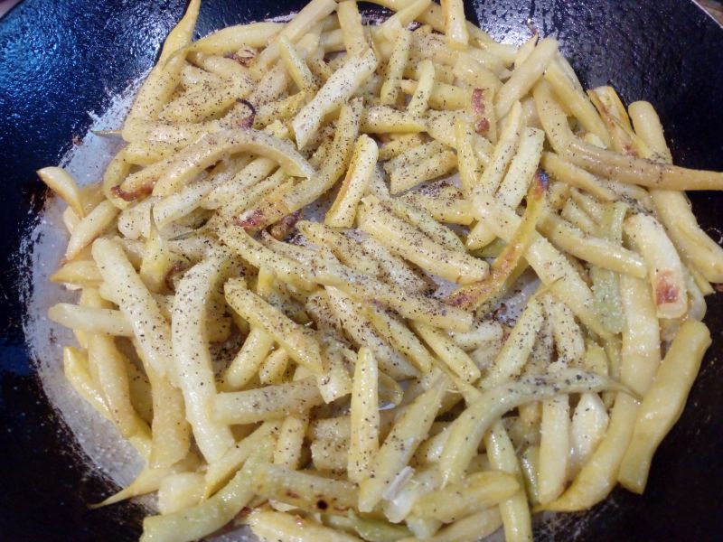 Fasolka szparagowa z serem