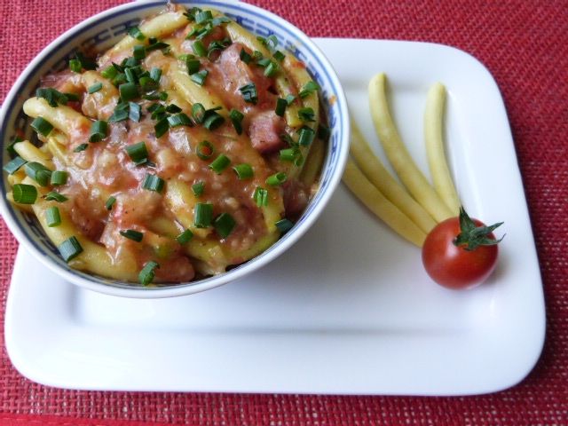 Fasolka szparagowa z sosie 