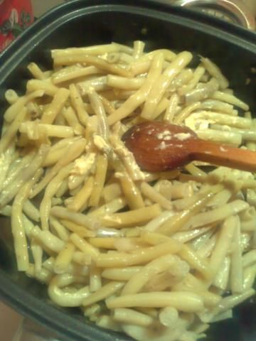 Fasolka szparagowa zasmażana z miodem