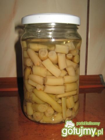 Fasolka szpragoa marynowana Fasolka szpragoa marynowana