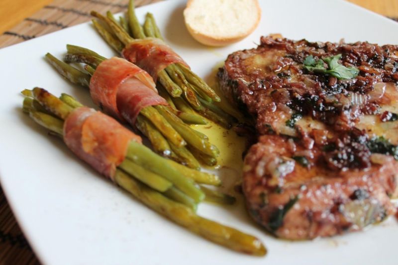 Fasolka w szynce długodojrzewającej