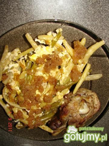 Fasolka z bułką tartą