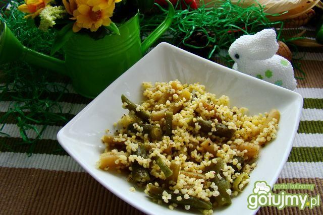 Fasolka z kaszą jaglaną  Fasolka z kaszą jaglaną