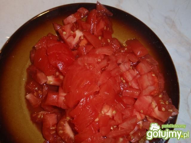 Fasolka  z pomidorami