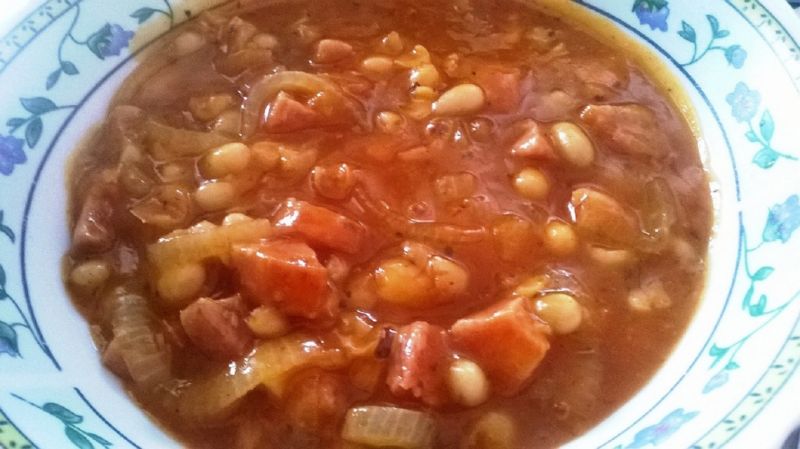 Fasolka z pomidorami 