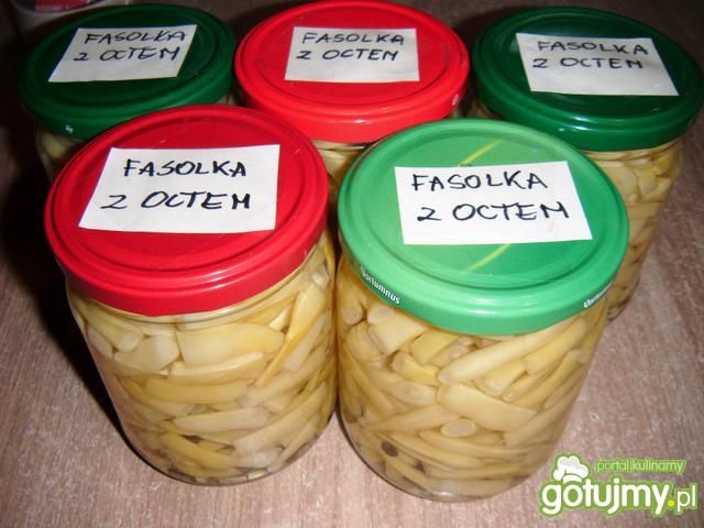 Fasolka z zalewą octową