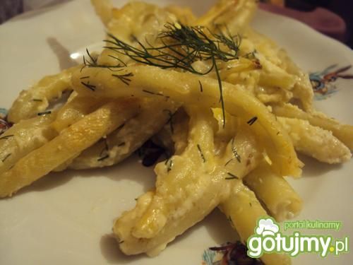 Fasolka zapiekana z koperkiem Fasolka zapiekana z koperkiem