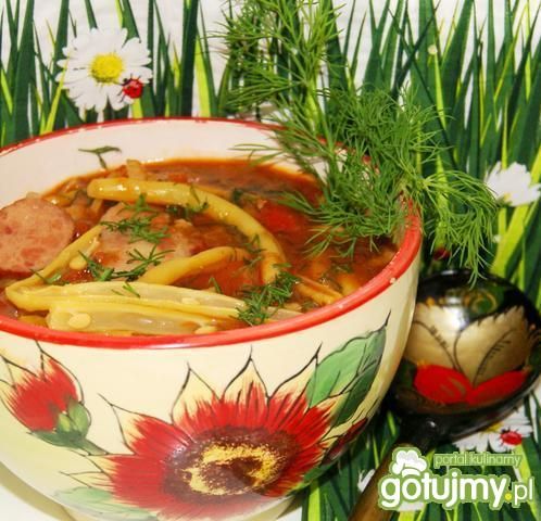 Fasolkowy garnek  a'la giuwecz