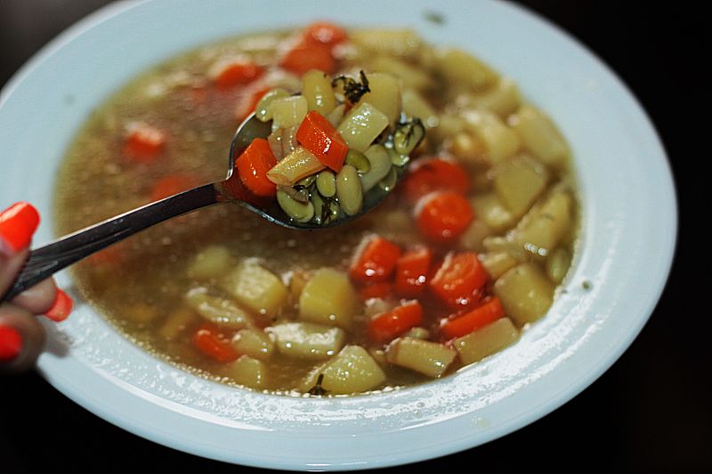 Fasolowa na młodej fasolce Fasolowa na młodej fasolce
